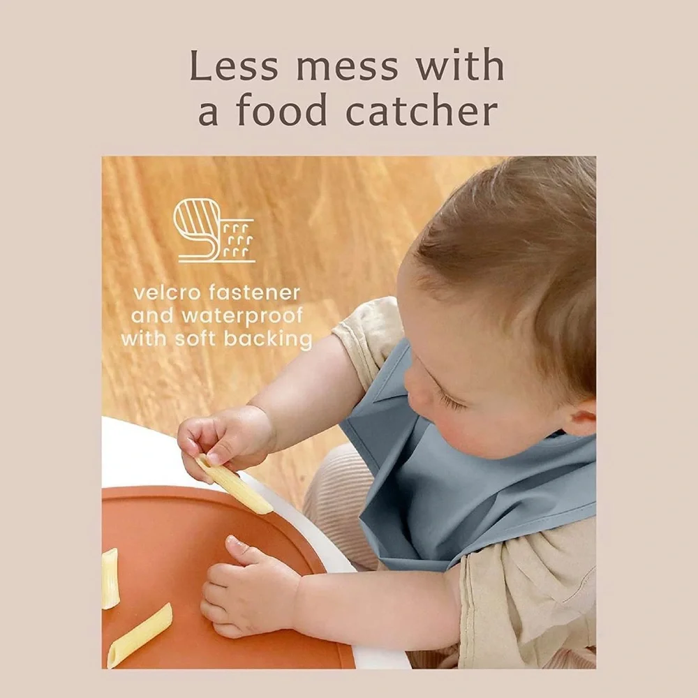 Willow + Sim Waterproof Baby Bib